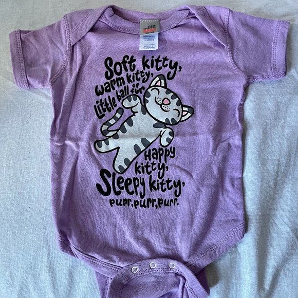 Big Bang Theory Soft Kitty Infant Bodysuit - Picture 2 of 2